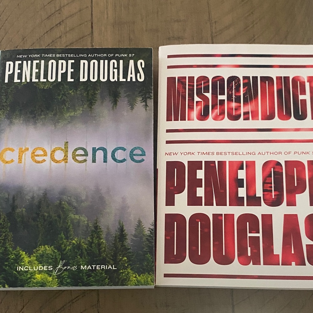 Penelope Douglas Books Credence and Misconduct